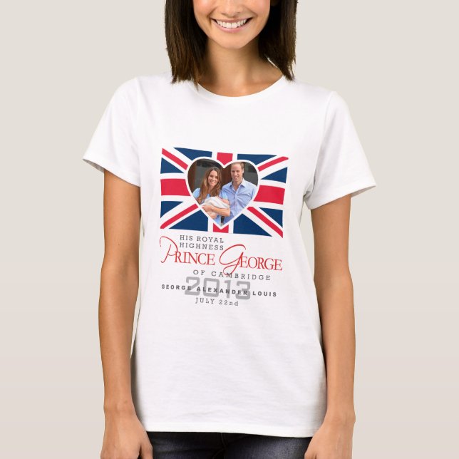 Prinz George - William u. Kate T-Shirt (Vorderseite)
