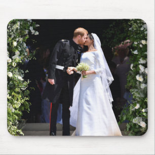Prinz Harry und Meghan Markle königliche Hochzeit Mousepad