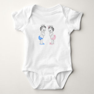 Prinz Prinzessin Baby Baby Strampler