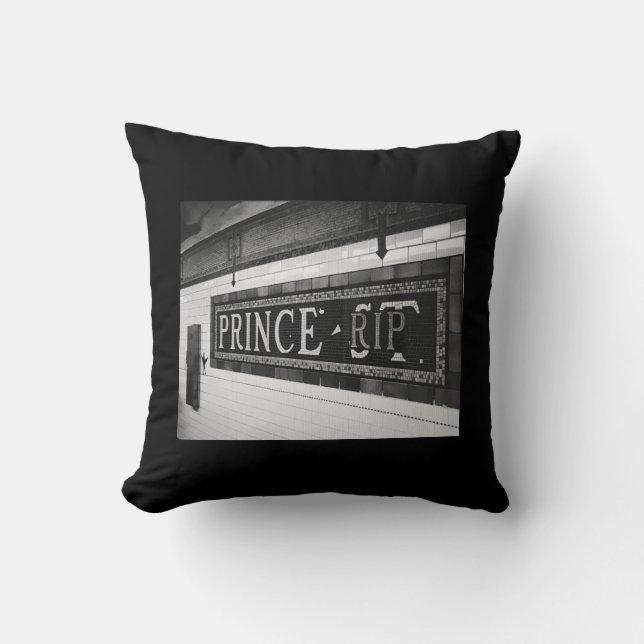 Prinz (RIP) Kissen (Vorderseite)