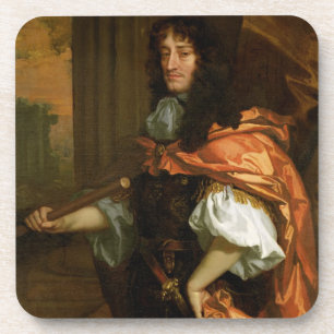 Prinz Rupert (1619-82), c.1666-71 (Öl auf Getränkeuntersetzer