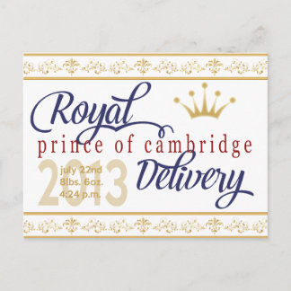 Prinz von Cambridge Souvenir Post Card Postkarte
