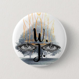 Prinz von Madness Royal Monochrome Button