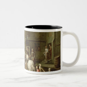 Prinz William der Orange mit Jägern Zweifarbige Tasse
