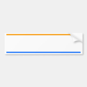 Prinzenflagge Autoaufkleber