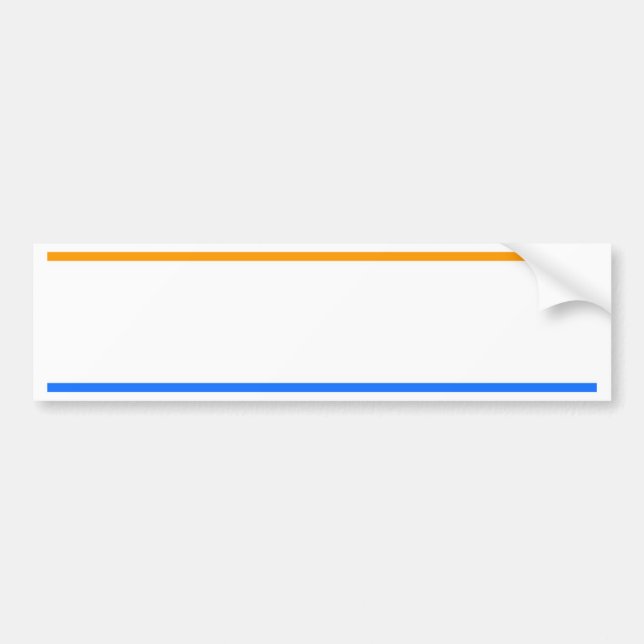 Prinzenflagge Autoaufkleber (Vorne)