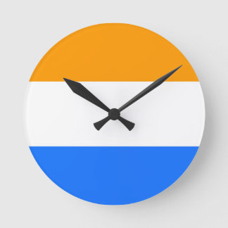 Prinzenflagge Runde Wanduhr