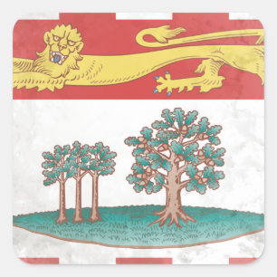 Prinzeninsel Edward Quadratischer Aufkleber