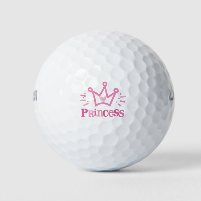 Prinzessenkrone, Tiara Golfball (Vorderseite)