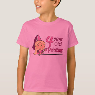 Prinzessin Age 4 T-Shirt