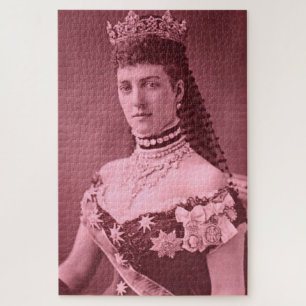 Prinzessin Alexandra von Dänemark in rosa