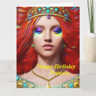 Prinzessin Alles Gute zum Geburtstag Karte
