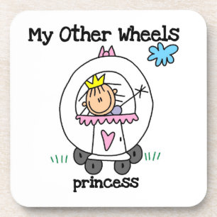 Prinzessin Andere Räder Getränkeuntersetzer
