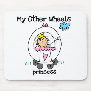 Prinzessin Andere Räder Mousepad