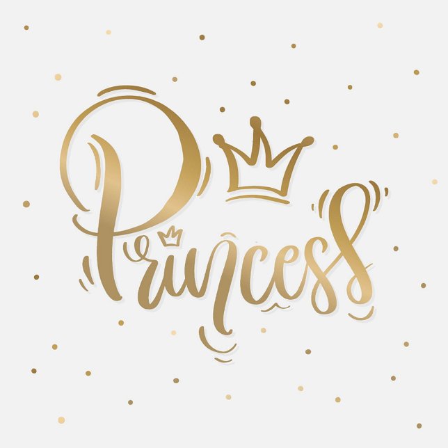 Prinzessin Armbanduhr (Illustration of the word "Princess" in a stylized, cursive font.)