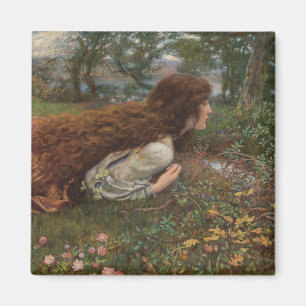 Prinzessin außerhalb der Schule (von E.R. Hughes) Magnet