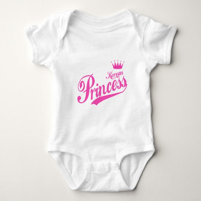 Prinzessin Baby Strampler (Vorderseite)