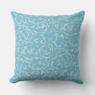 Prinzessin Blau Royal Märchen Chic Kissen