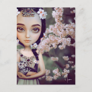 Prinzessin Blossom Postcard Postkarte