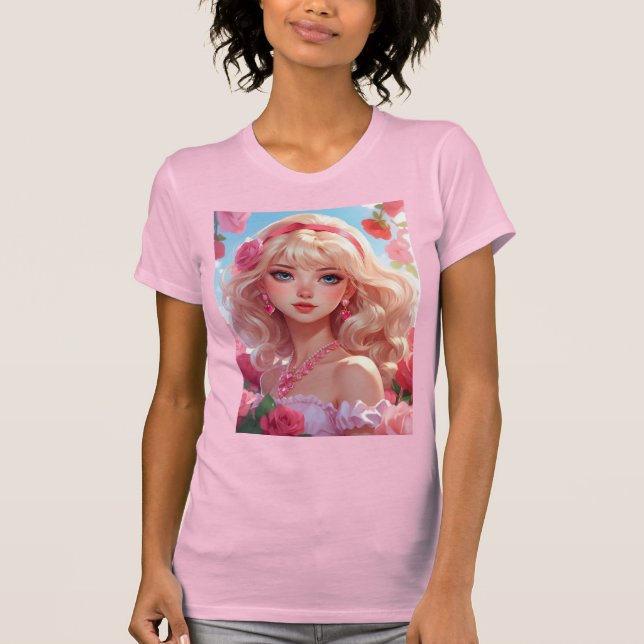 Prinzessin Blume T-Shirt (Vorderseite)
