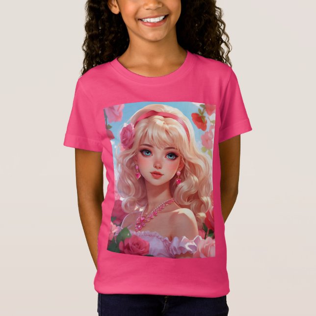 Prinzessin Blume T-Shirt (Vorderseite)
