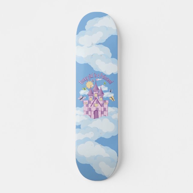 Prinzessin Castle Skateboard (Vorne)