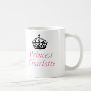 Prinzessin Charlotte und britische Krone Kaffeetasse