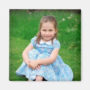 Prinzessin Charlotte - vierter Geburtstag Magnet