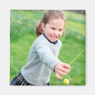 Prinzessin Charlotte - vierter Geburtstag Magnet