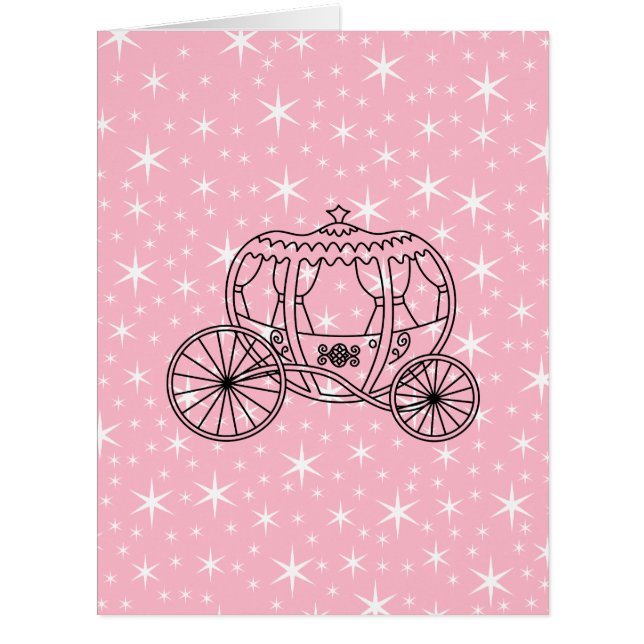 Prinzessin Coach Design im Schwarzen und im Rosa (Vorderseite)