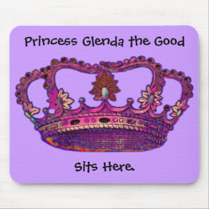 Prinzessin Crown Customized Name Mousepad