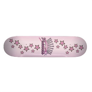 Prinzessin Crown Skateboard