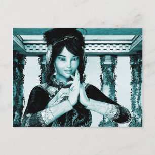 Prinzessin der China Postkarte