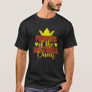 Prinzessin der Familie Softball T-Shirt