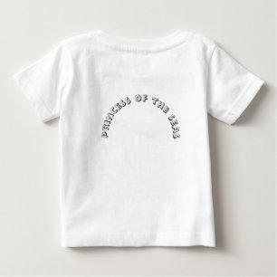 Prinzessin der Meere Baby T-shirt