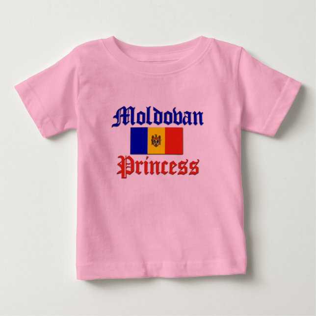 Prinzessin der Republik Moldau Baby T-shirt (Vorderseite)