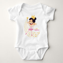 Prinzessin der Sterne, Magische Wünsche Baby Strampler