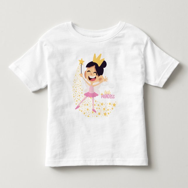 Prinzessin der Sterne, Magische Wünsche Kleinkind T-shirt (Vorderseite)