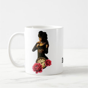 Prinzessin der Uhren – Hüterin der mondbeschienene Kaffeetasse