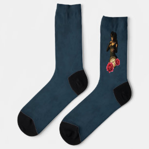 Prinzessin der Uhren – Hüterin der mondbeschienene Socken