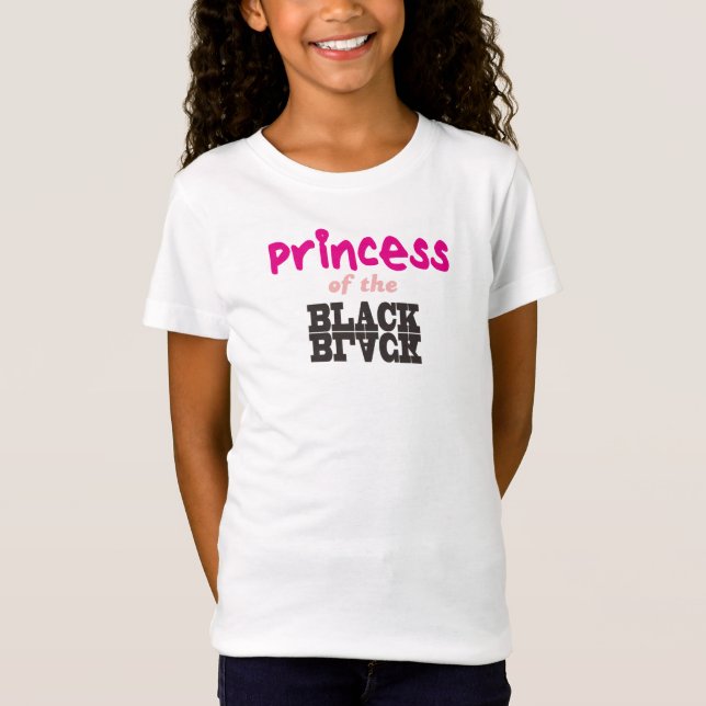 Prinzessin des BLACK T-Shirt (Vorderseite)