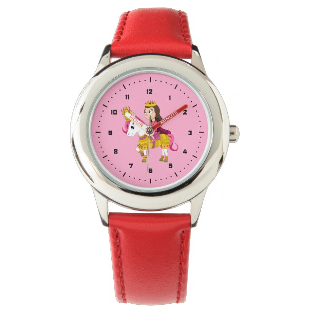 Prinzessin des niedlichen Cartoon Armbanduhr (Vorderseite)