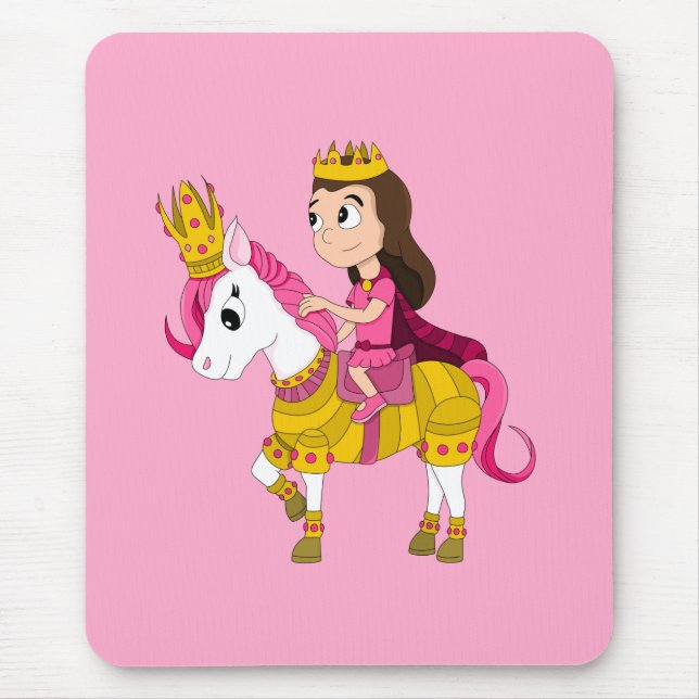 Prinzessin des niedlichen Cartoon Mousepad (Vorne)