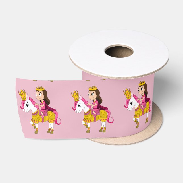 Prinzessin des niedlichen Cartoon Satinband (Spule)