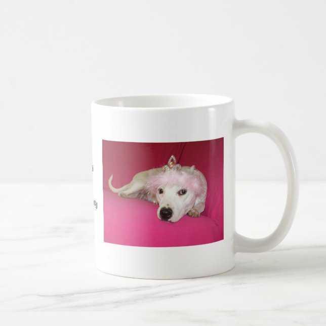Prinzessin Dog Lucy Kaffeetasse (Rechts)