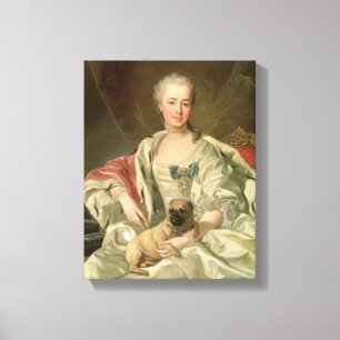 Prinzessin Ekaterina Golitsyna 1759 Leinwanddruck