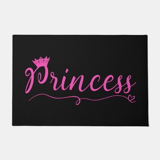 "Prinzessin" Fußmatte (Vorderseite)