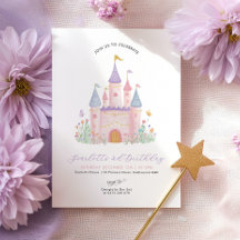 Prinzessin Geburtstag Elegantes Schloss Verzaubert