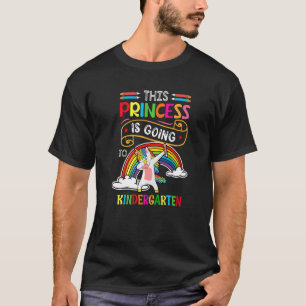 Prinzessin geht zum Kindergarten Unicorn T-Shirt