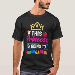Prinzessin geht zurück zum Kindergarten T-Shirt